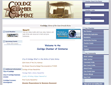 Tablet Screenshot of coolidgeaz.usachamber.com